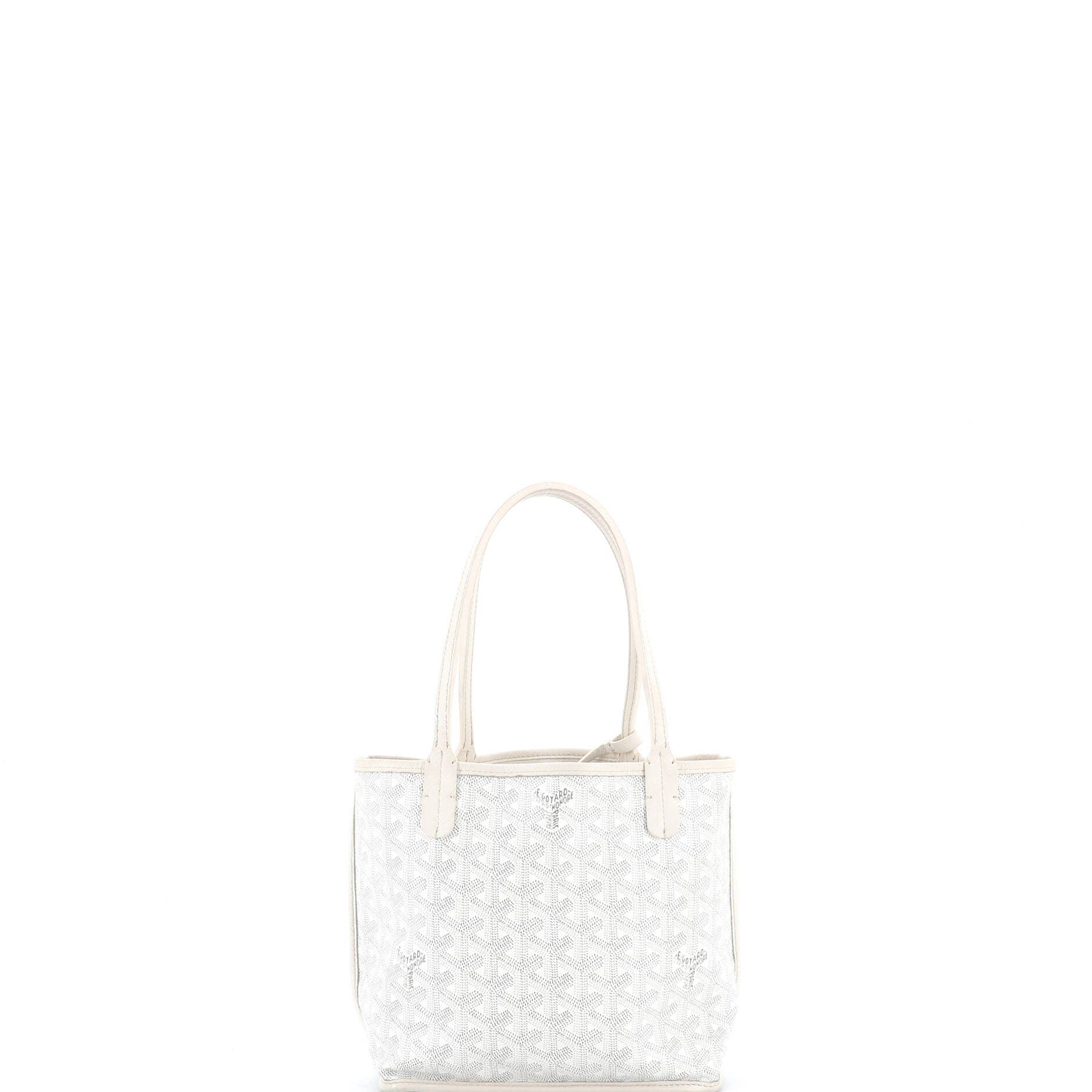 Pre-Owned Goyard Anjou Reversible Tote Coated Canvas Mini, Alternate, color, 