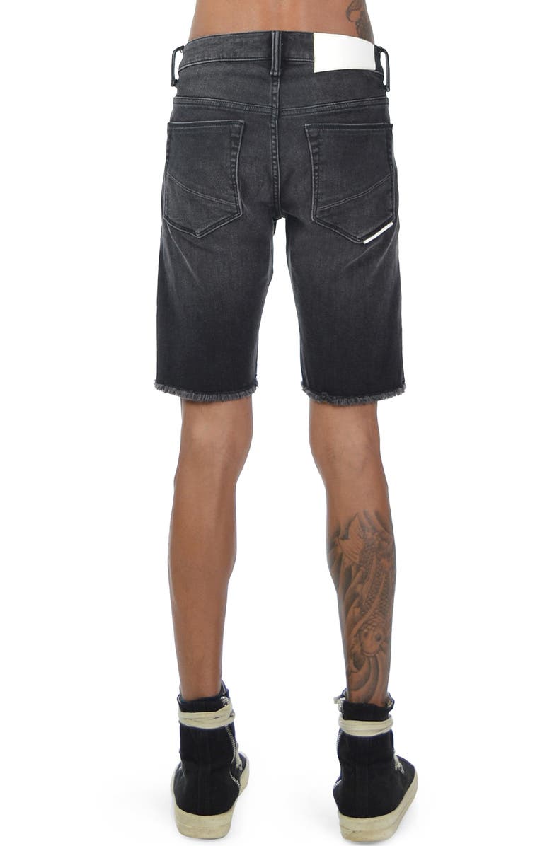 HVMAN Mero Rocker Slim Stretch Shorts, Alternate, color, Black