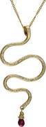 ALBISIA Serpent Ruby Necklace