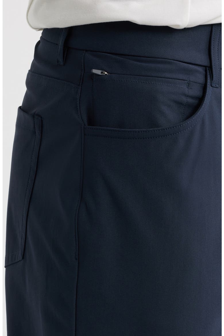 Driver Slim Fit Five Pocket Pants, Alternate, color, NAVY ECLIPSE