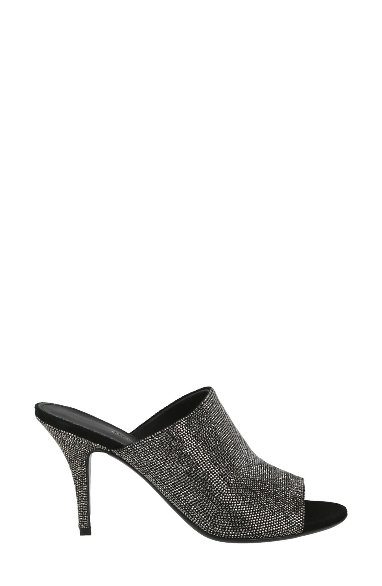 FERRAGAMO Janine Crystal Heel Sandal, Alternate, color, 