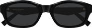 Saint Laurent 53mm Rectangular Sunglasses