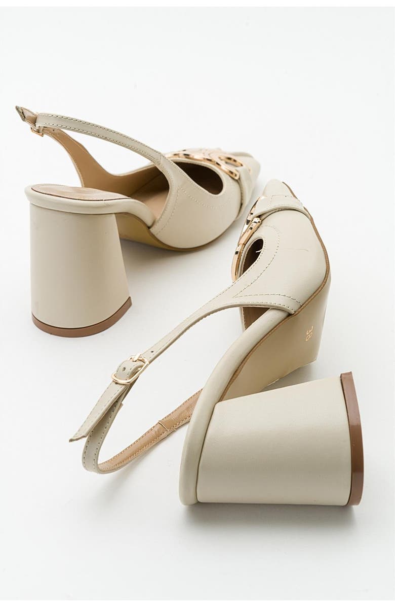 Prologue Shoes Forlev Slingback Pump, Alternate, color, Beige