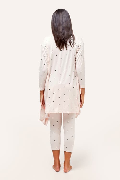 Nom Maternity Second Skin Maternity Robe In White