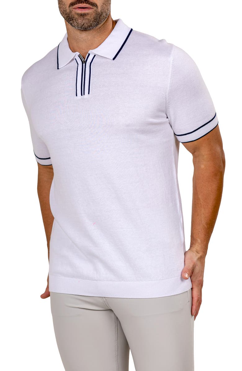 Maceoo Marthy White Polo, Alternate, color,