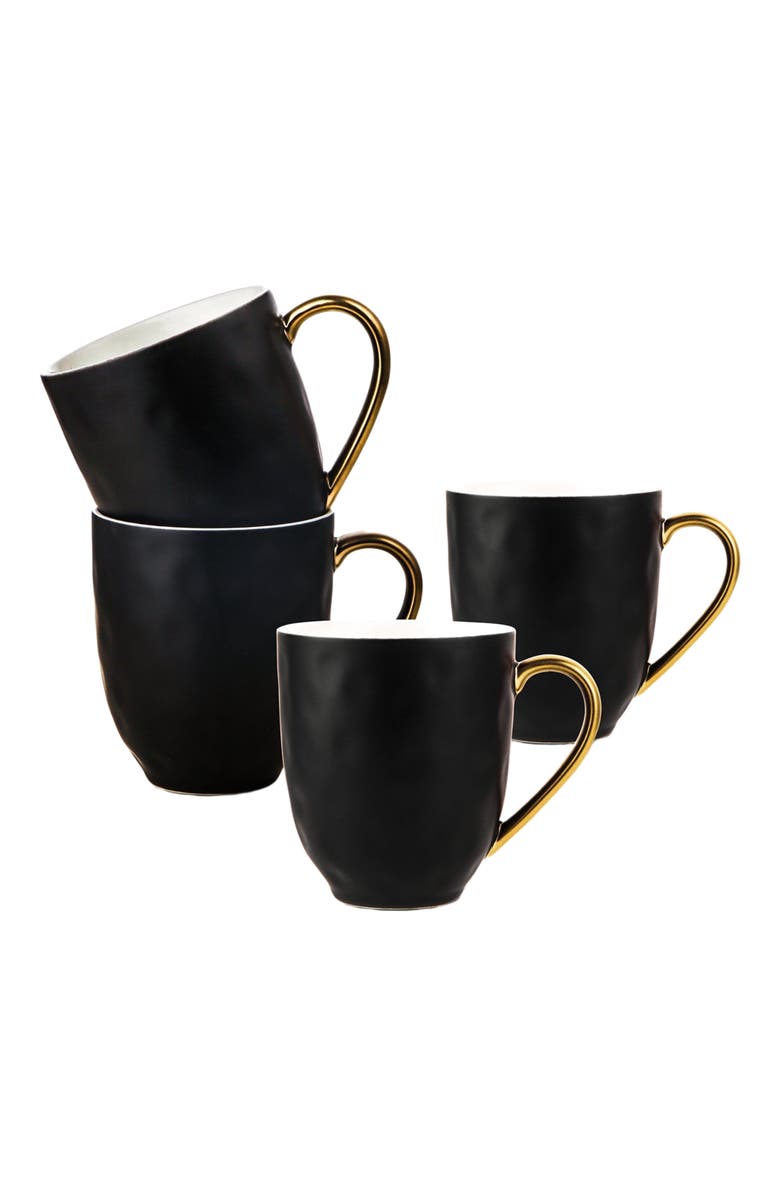 Stone Lain Florian Porcelain 4-Piece Mug Set, Alternate, color,