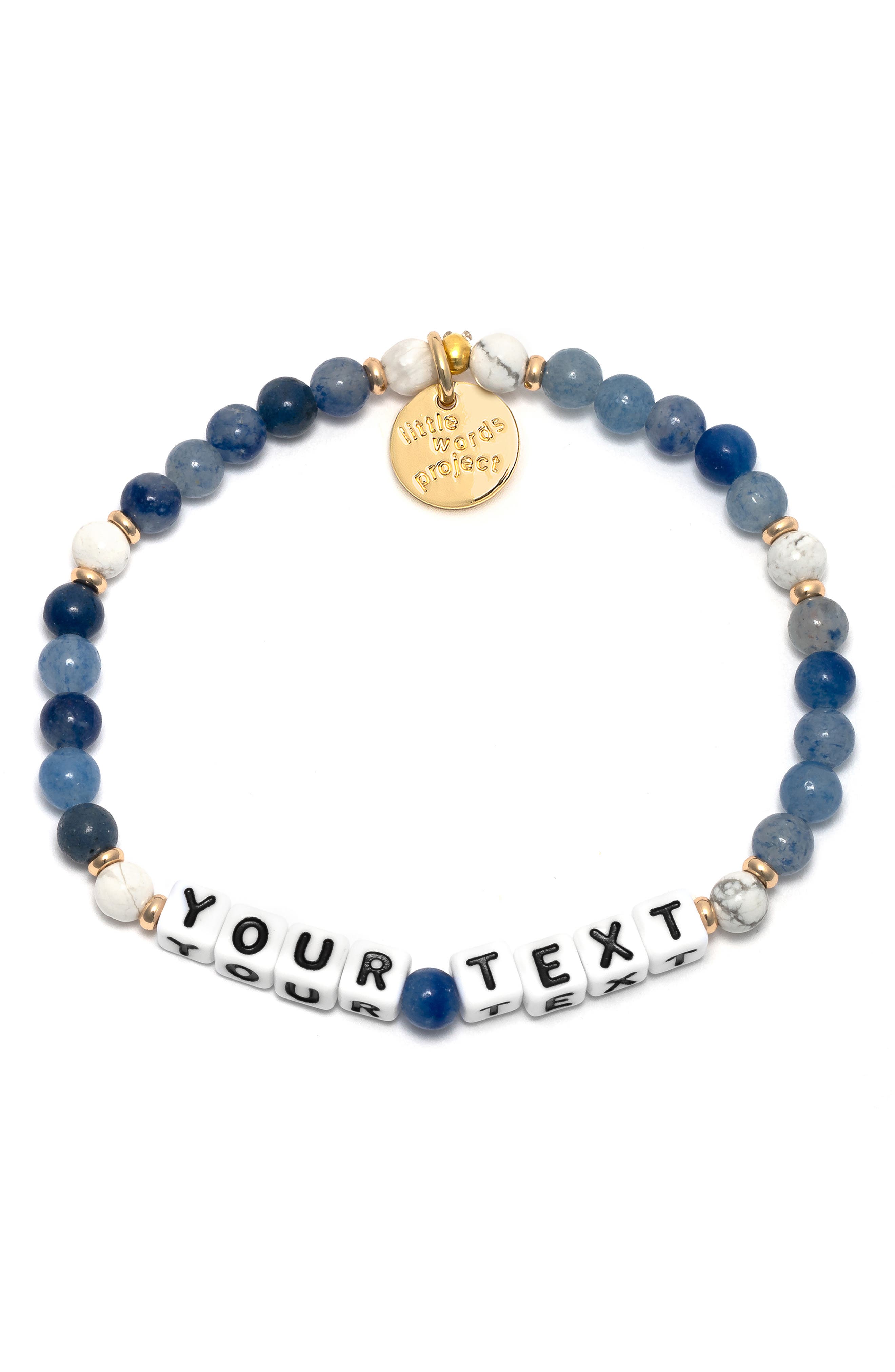 selected BLUE WHITE