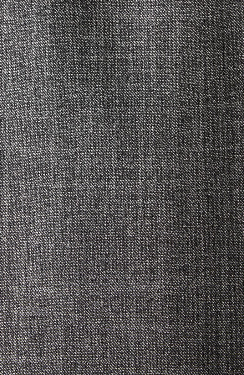 Michael Kors Collection Wool & Silk Jaspé Twill Tunic, Alternate, color, Graphite Multi