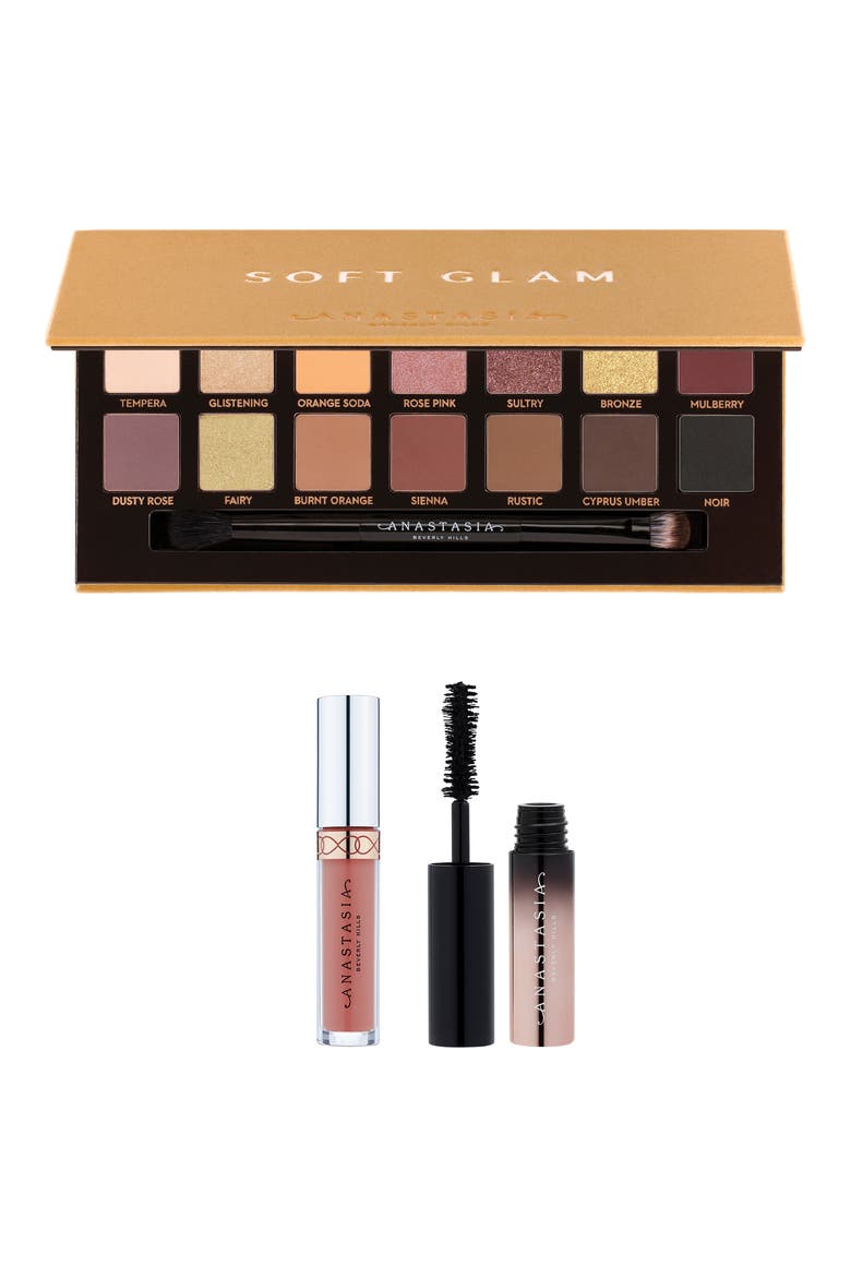 Beverly Hills Soft Glam Luxe Eyeshadow Palette Set, Main, color, NO COLOR
