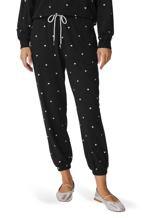 Love Lounge Embroidered Joggers