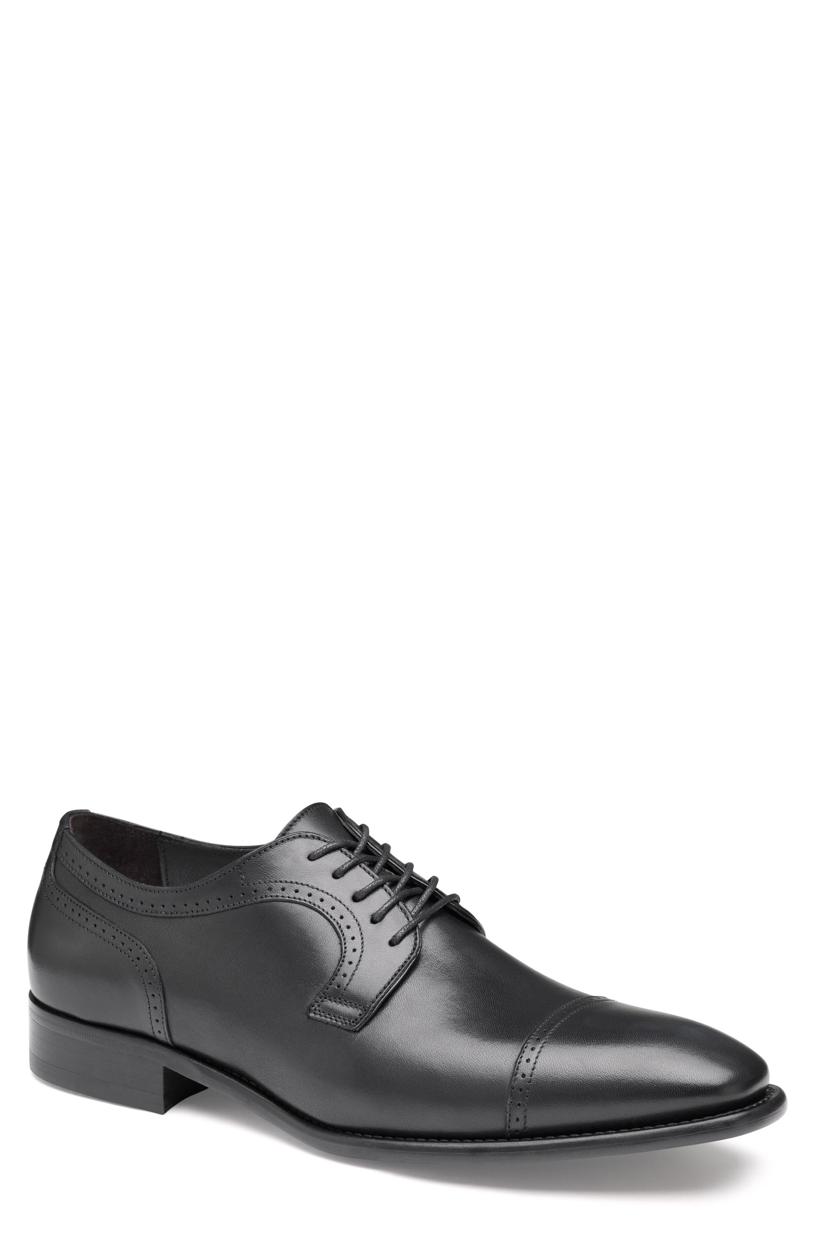 Johnston & Murphy Cormac Cap Toe Derby, Main, color, 
