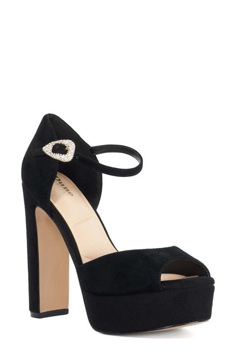 Myans Faux Leather Platform Sandal