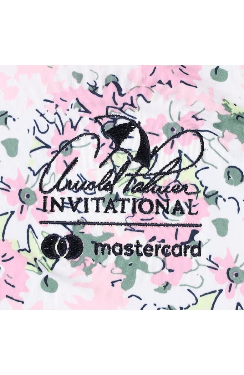 PUMA Men's Puma Pink Arnold Palmer Invitational Floral MATTR Polo, Alternate, color,