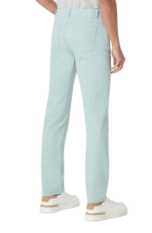 Bugatchi Preston Straight Leg Five Pocket Pants In Seafoam
