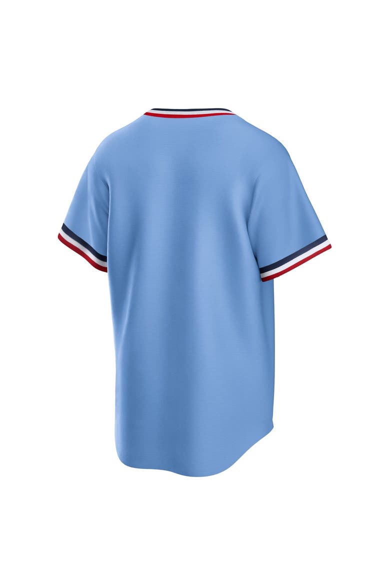 Men's Nike Light Blue Minnesota Twins Road Cooperstown Collection Team Jersey, Alternate, color, Light Blue