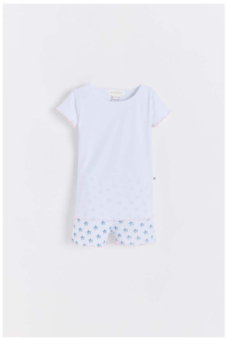 Olivia Snug Stars Pajamas Infant, Main, color, Printed