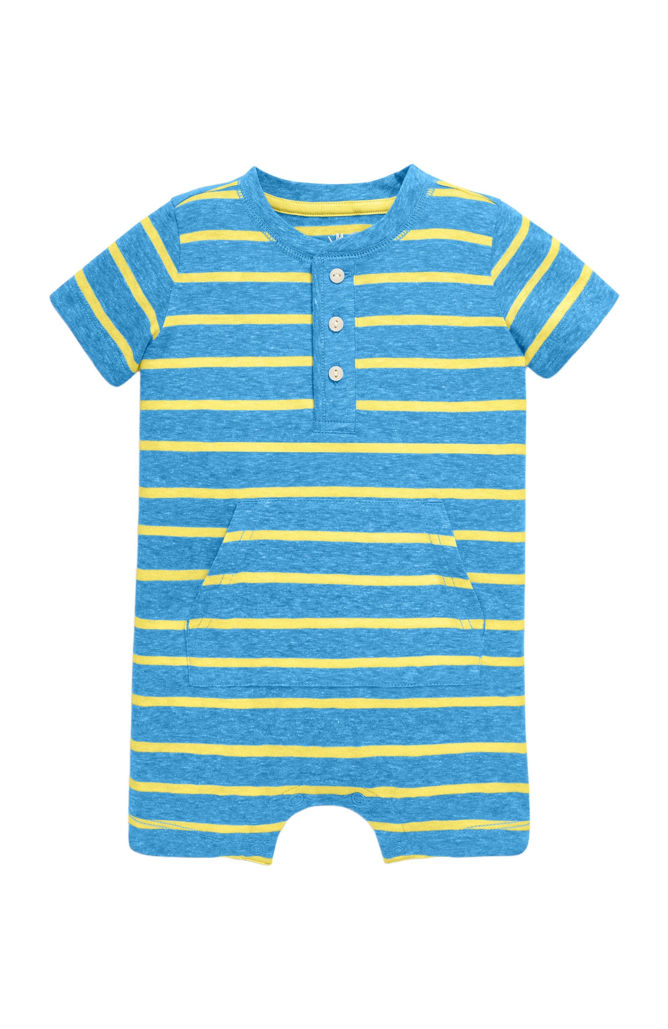 Cornflower Banana Stripe