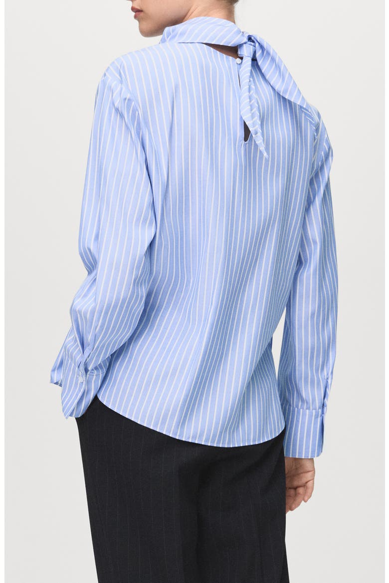 Handkerchief Stripe Shirt, Alternate, color, SKY BLUE
