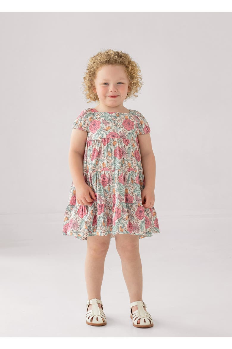 April Cap Sleeve Dress, Alternate, color, Pink