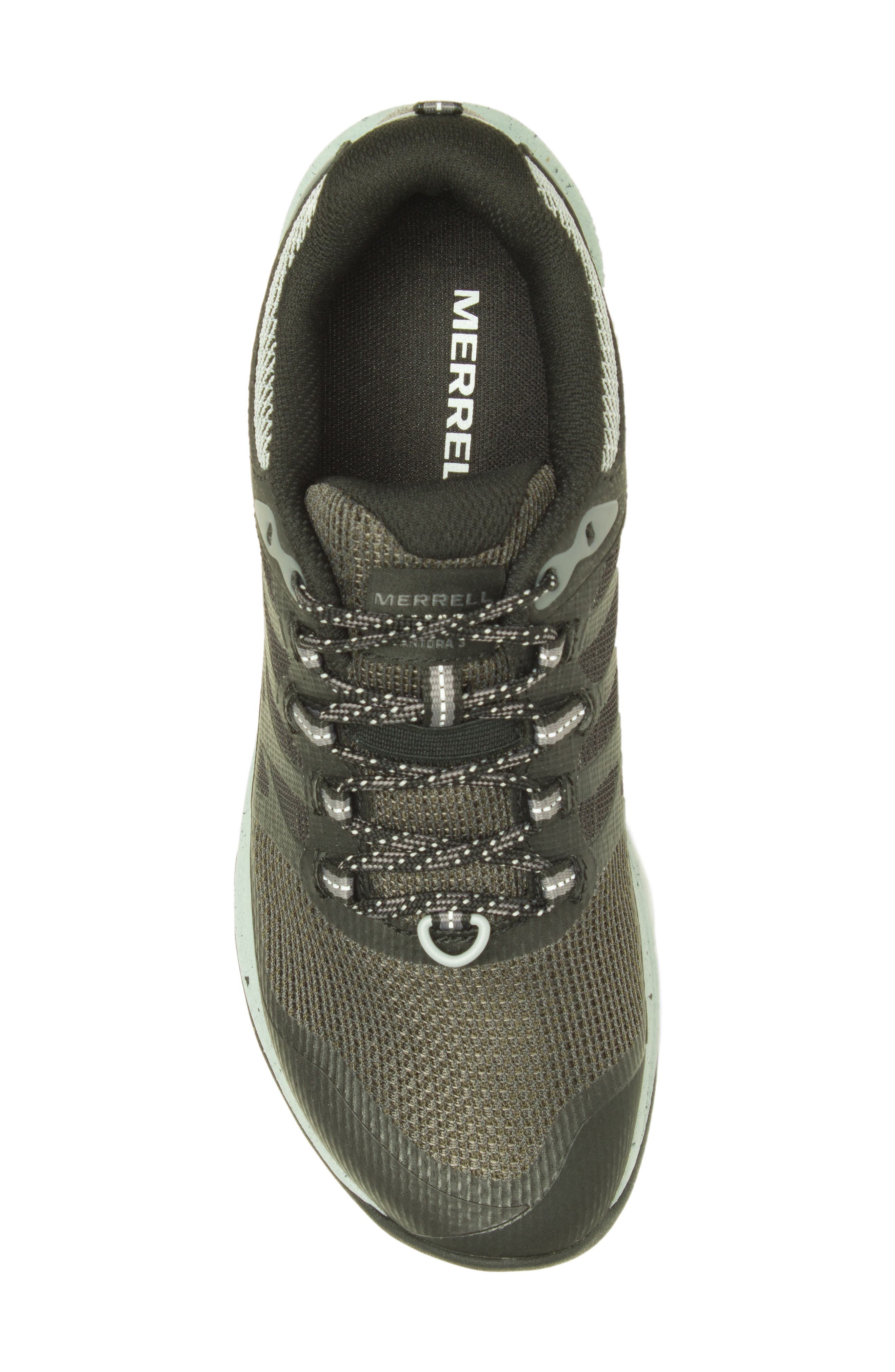 Merrell Antora 3 Trail Running Sneaker, Alternate, color, Black