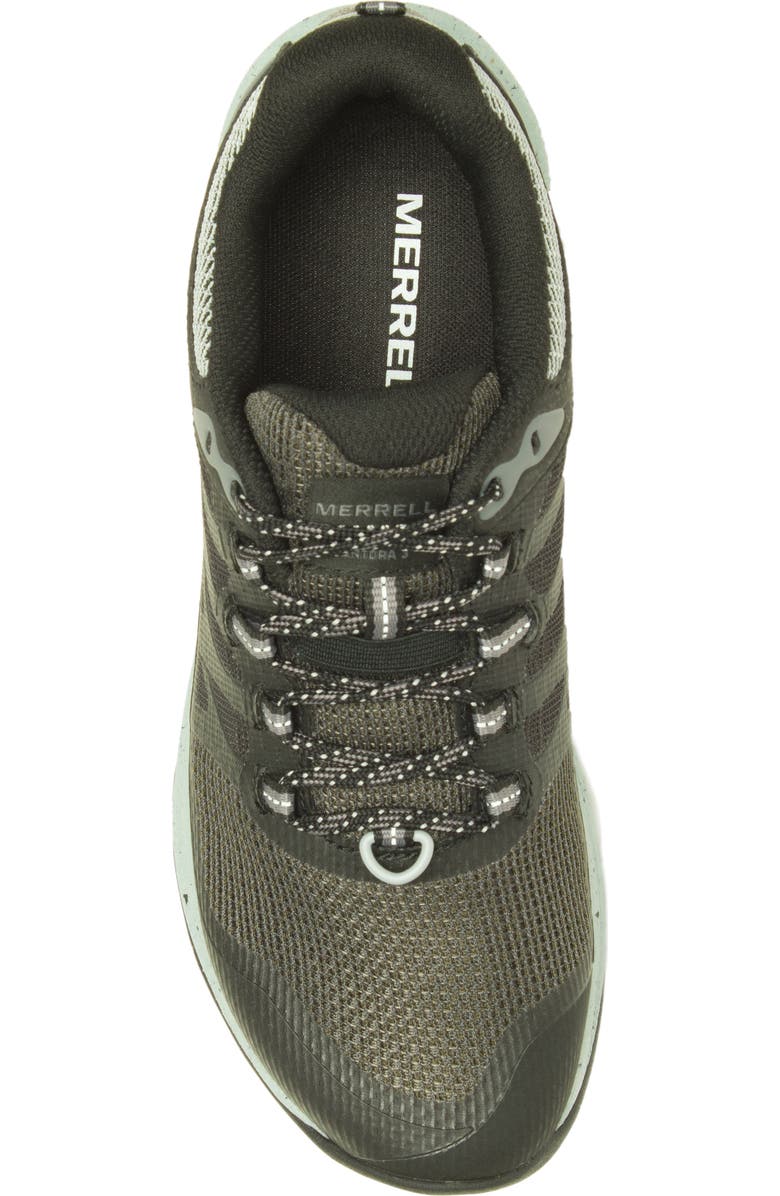 Merrell Antora 3 Trail Running Sneaker, Alternate, color, Black