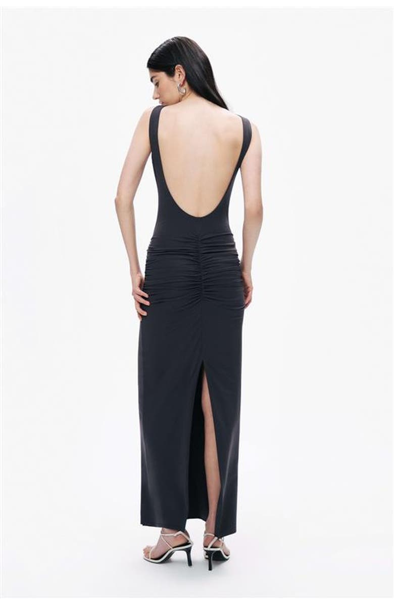 Nocturne Backless Maxi Dress, Alternate, color, 