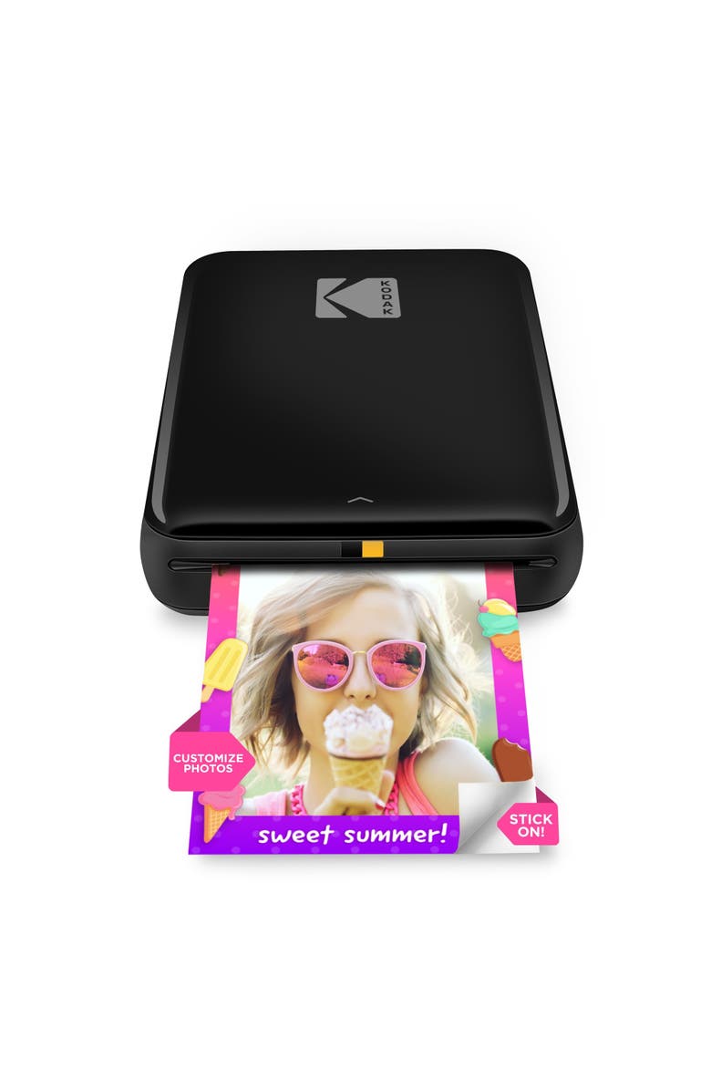 Kodak Step Printer Bundle + 75 Sheets, Alternate, color, Black