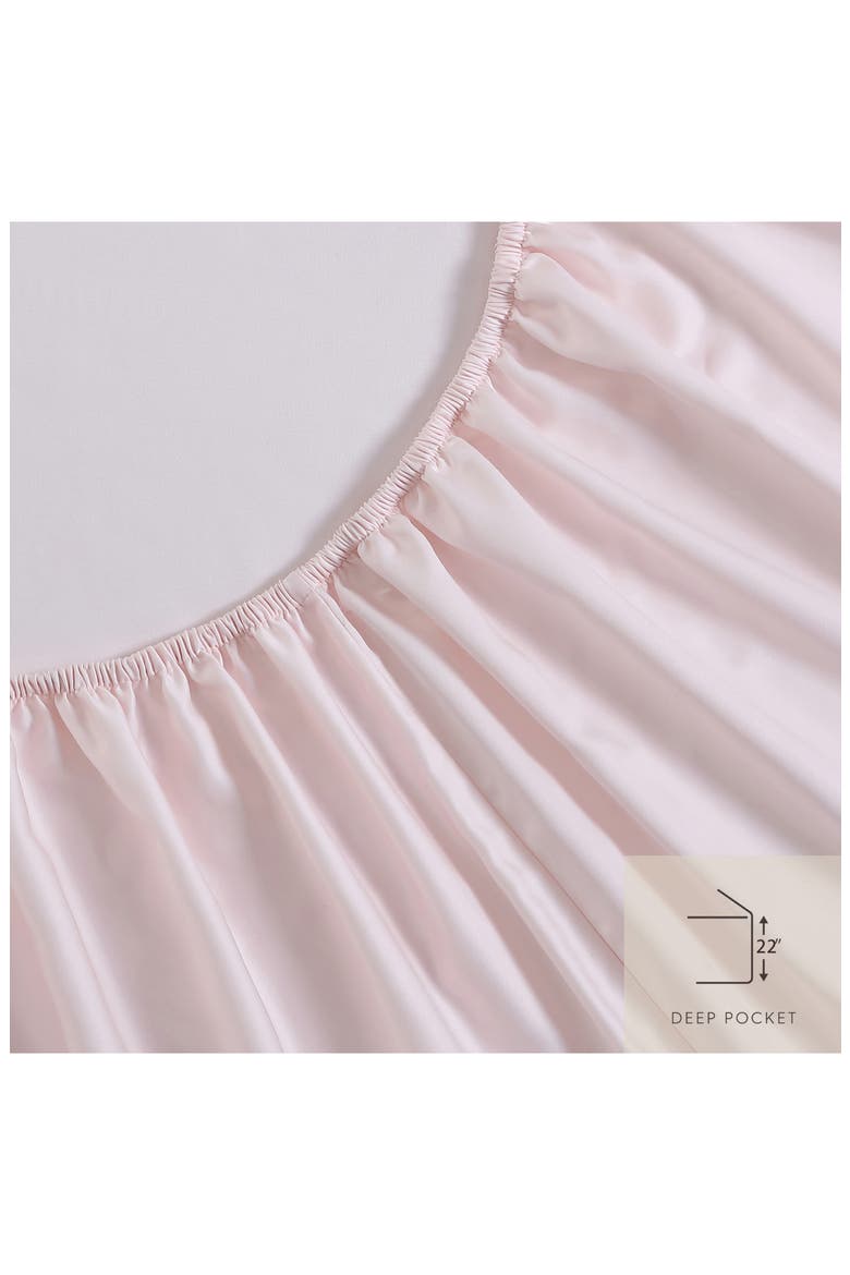 Solid Pink Sheet Set, Alternate, color, DELICATE PINK
