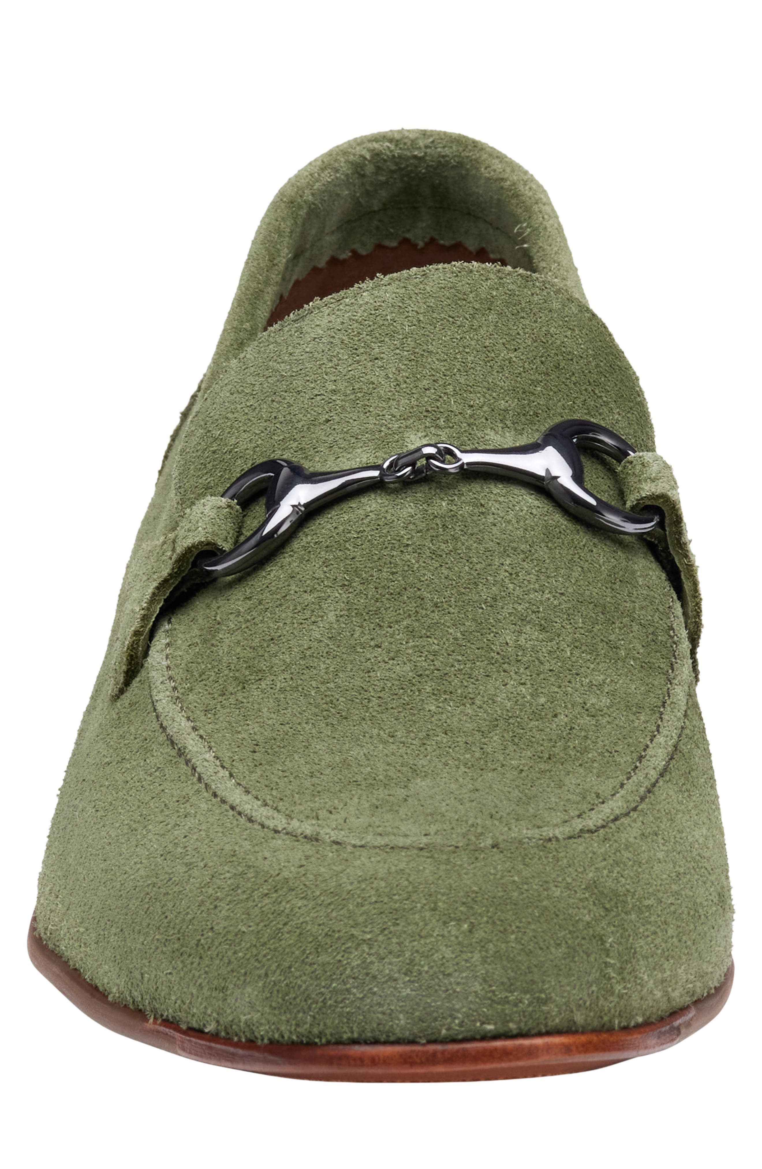 Higgins Bit Loafer, Alternate, color, SAGE SUEDE