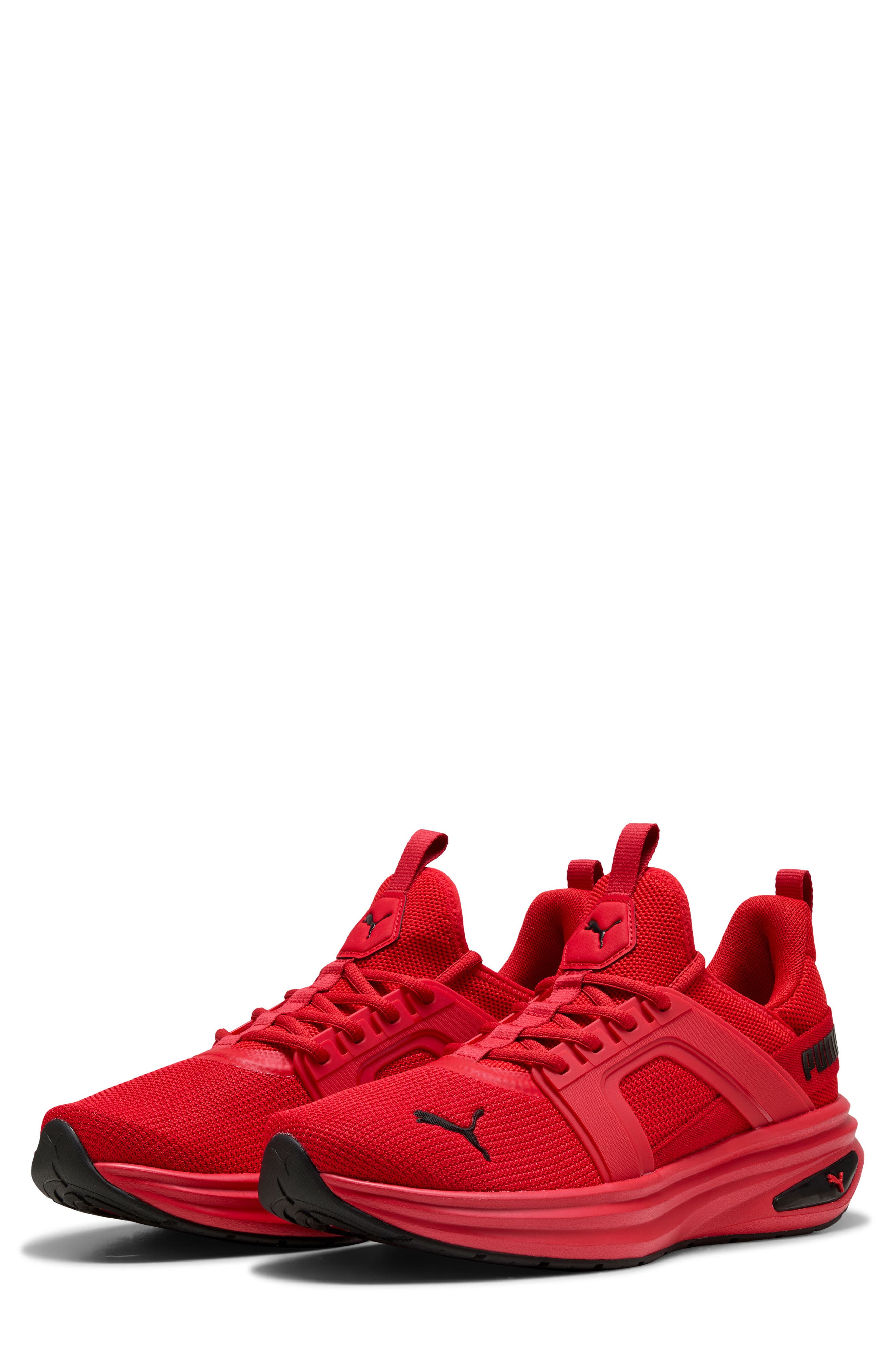Softride Enzo 6 Running Shoe, Alternate, color, FOR ALL TIME RED/ PUMA BLACK