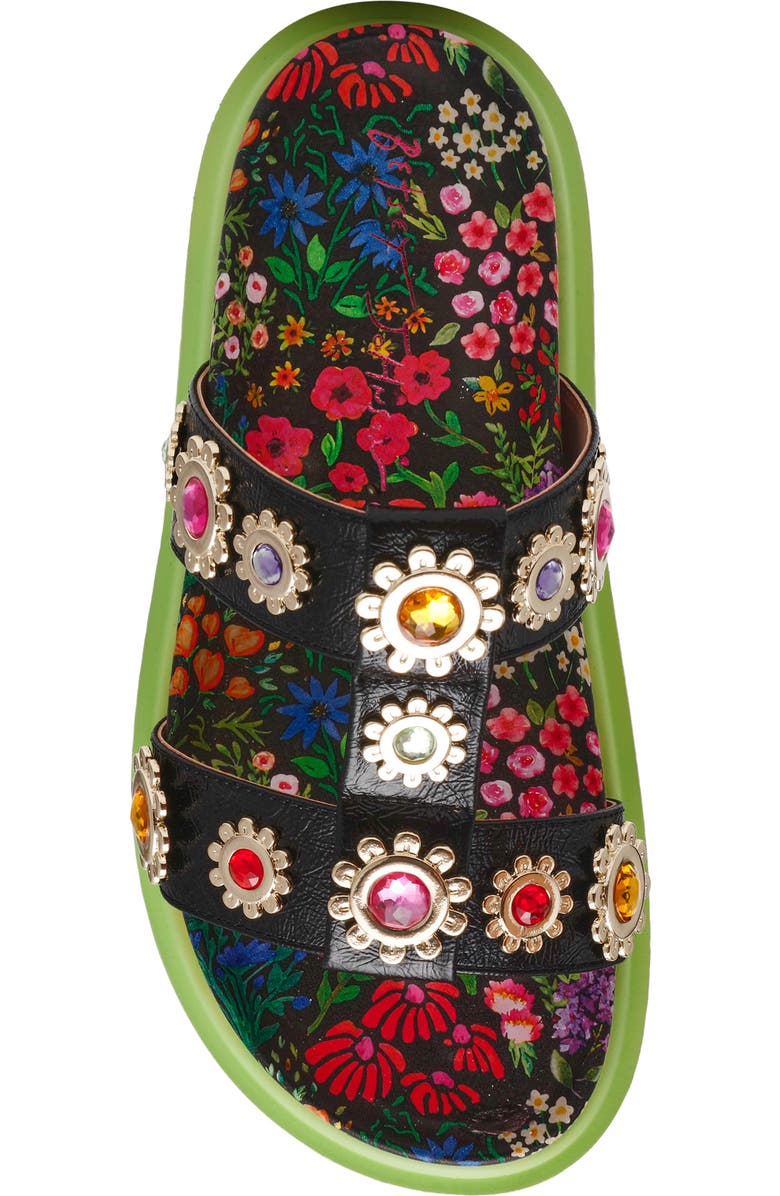 Betsey Johnson Madoxx Embellished Strap Sandal, Alternate, color, Ditsy Floral