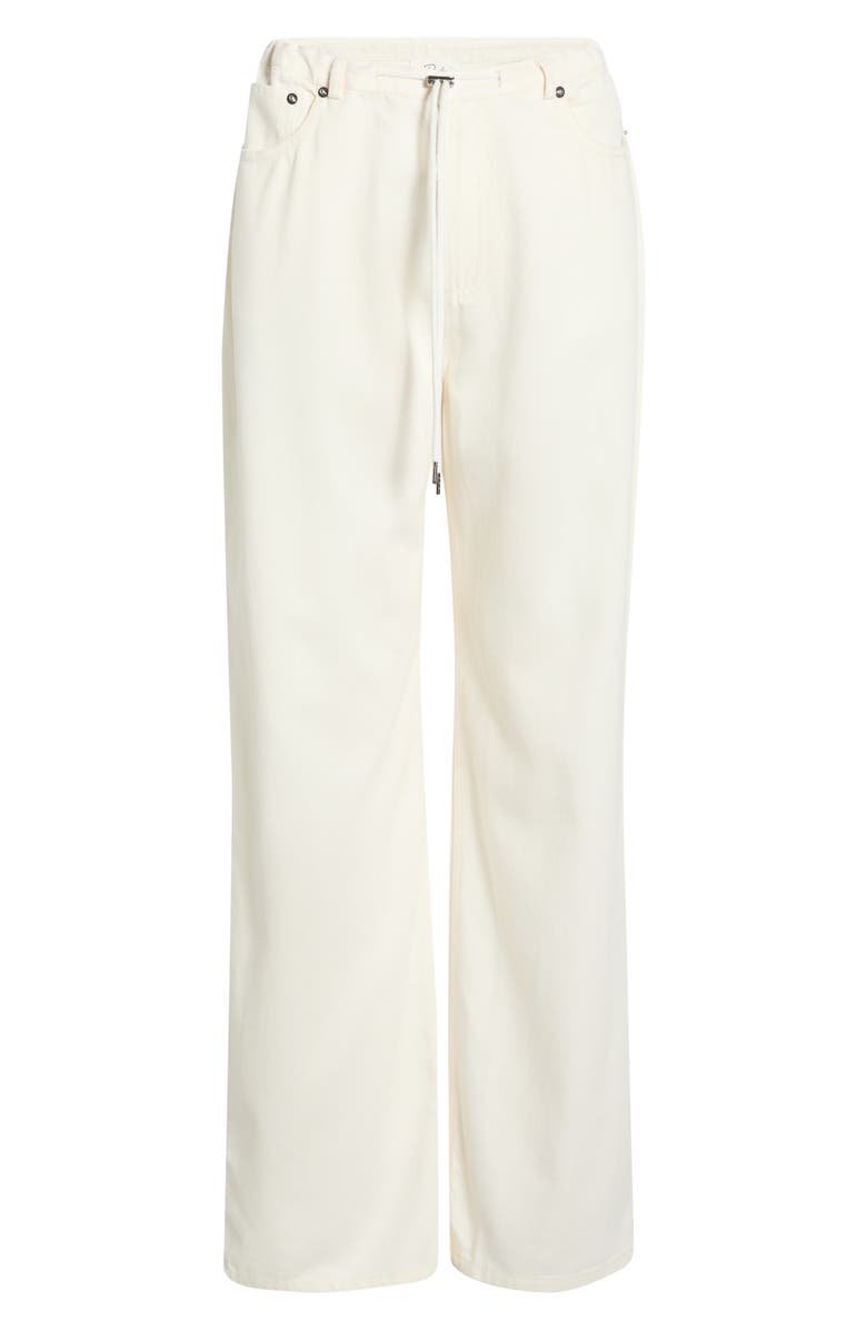 Rails Normandie Drawstring Wide Leg Jeans, Main, color, Ivory