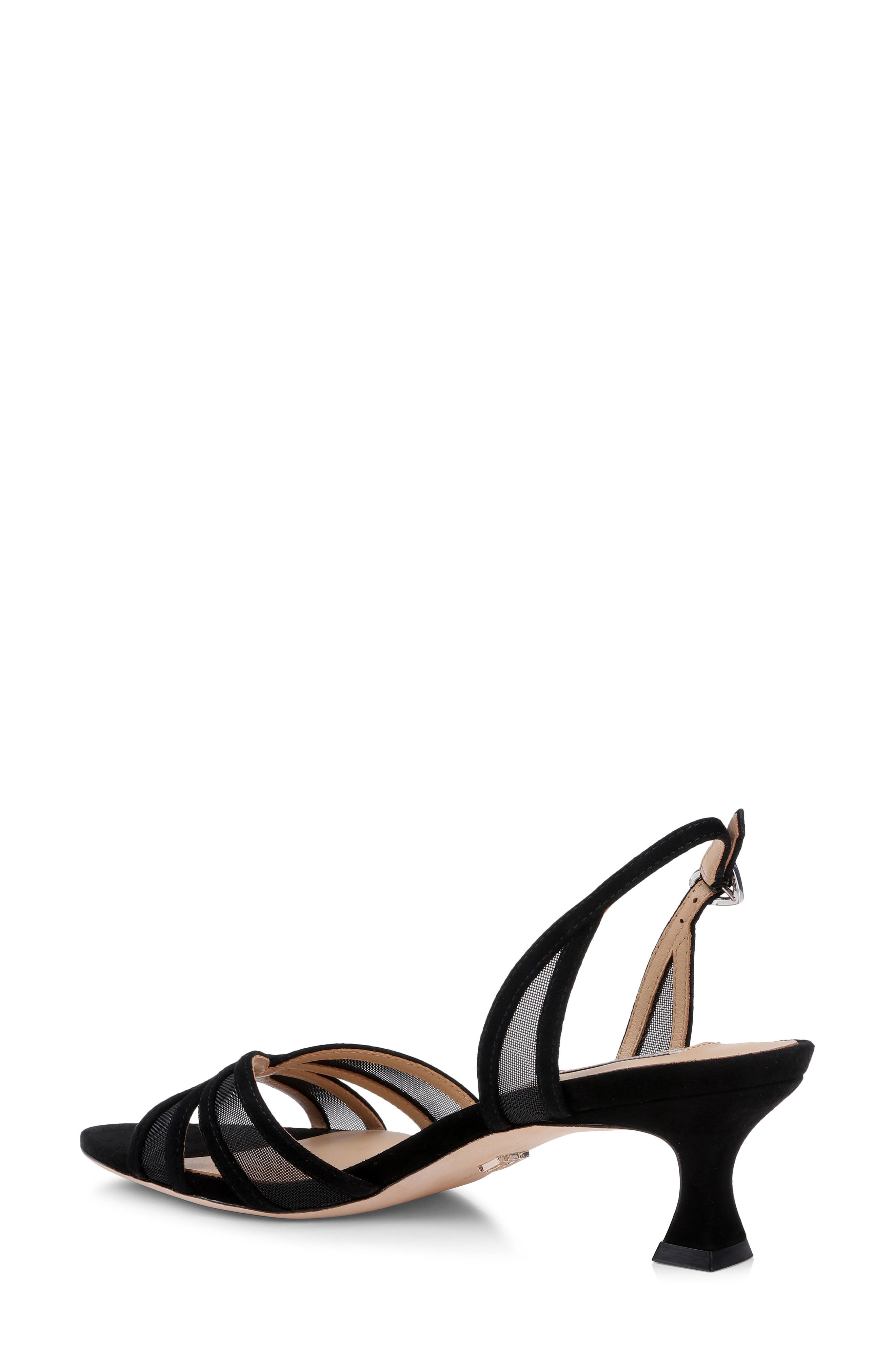 Badgley Mischka Collection Yoana Sandal, Alternate, color, Black Suede