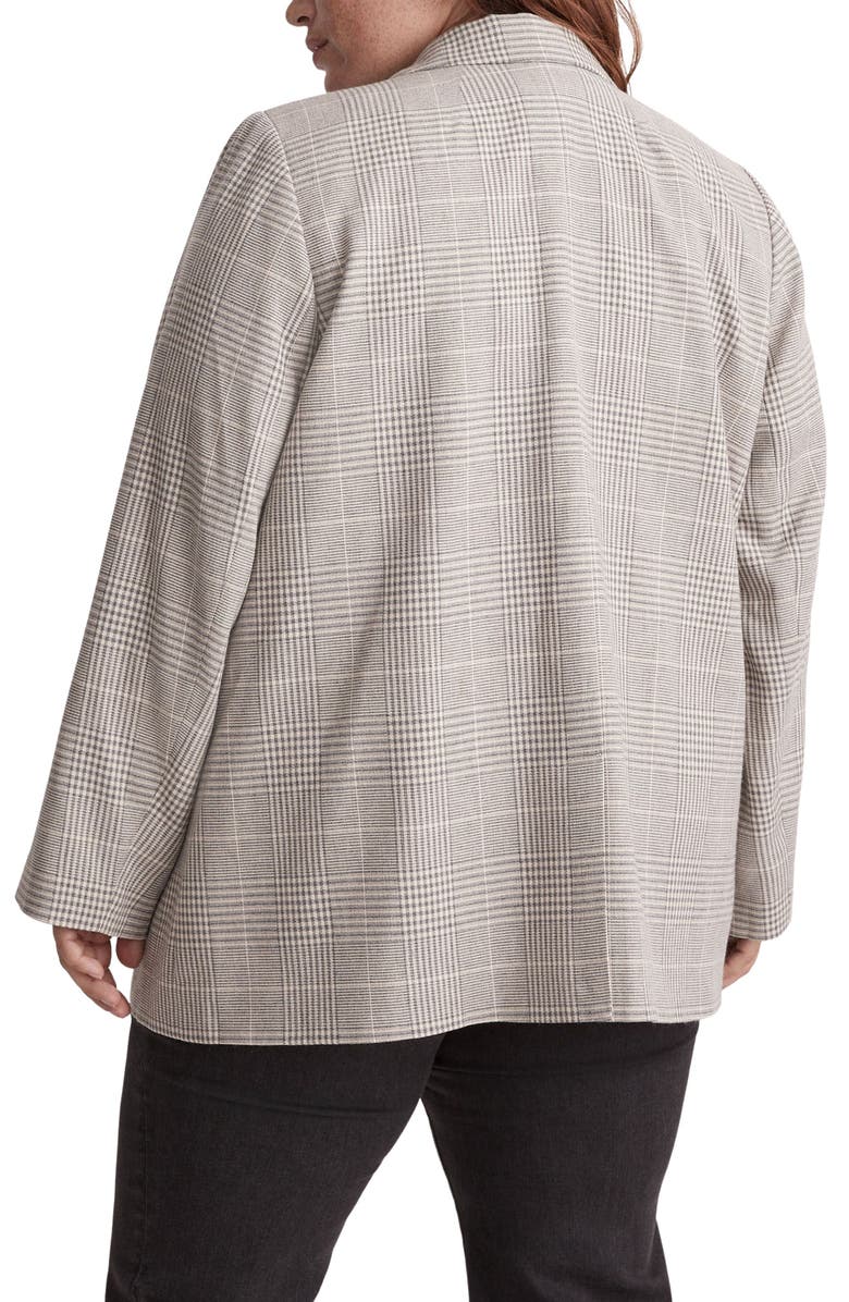 Madewell Dorset Nicholas Glen Plaid Oversize Blazer, Alternate, color,