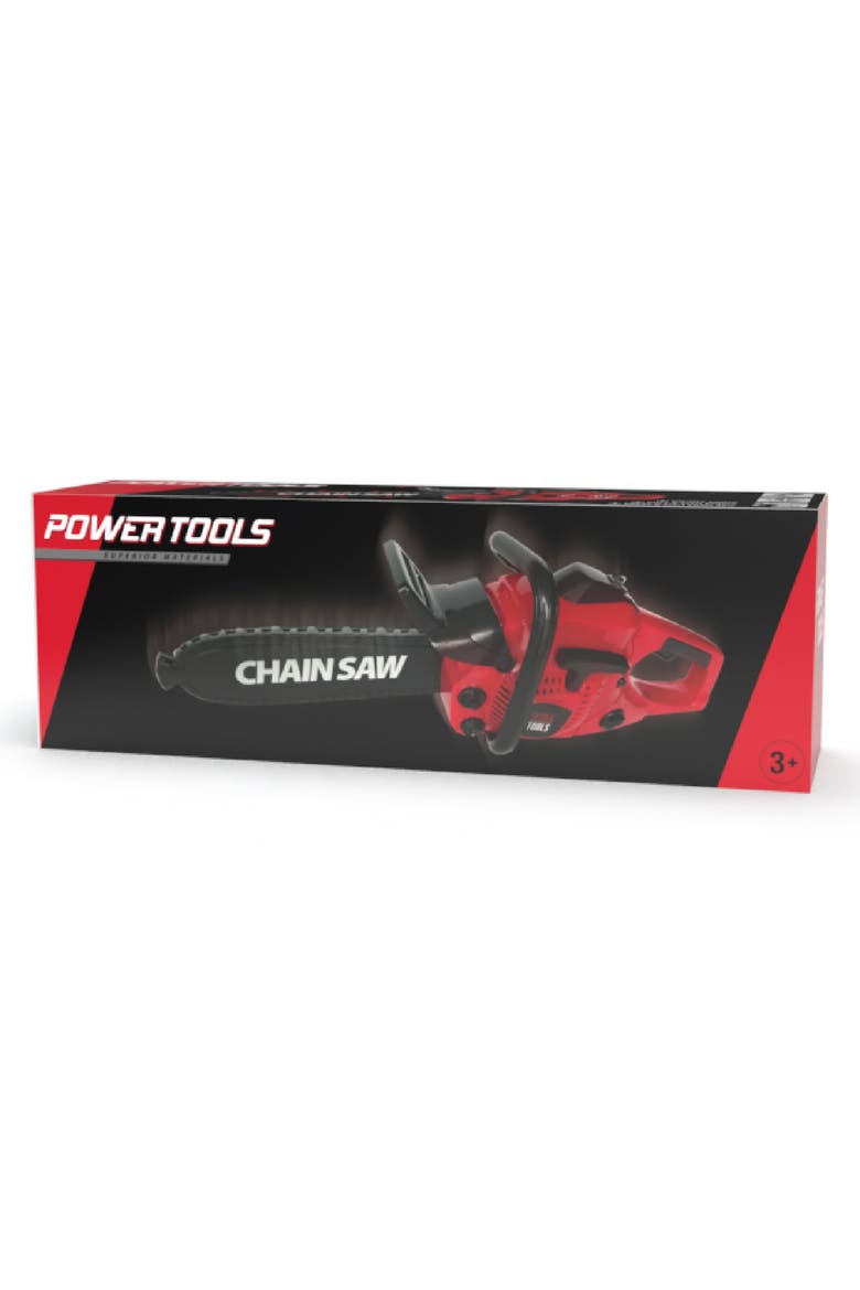 Electric Toy Chain Saw with Moveable Blade and Sound, Alternate, color, Multicolored
