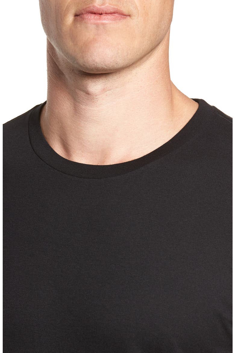 3-Pack Crewneck T-Shirts, Alternate, color, BLACK