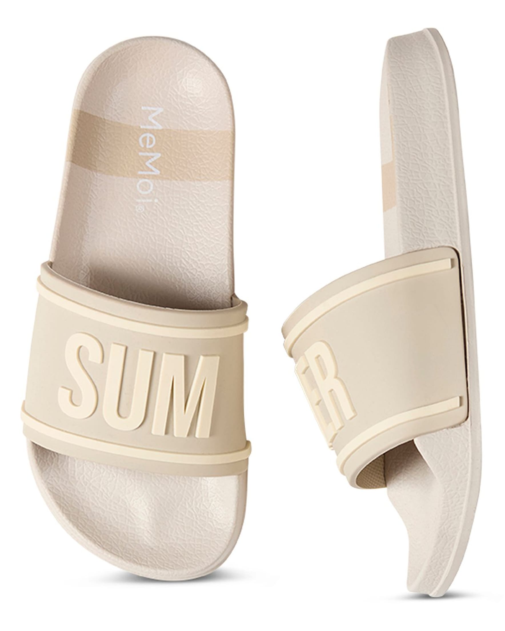 Kids' Summer Slip-On Slide Sandal, Alternate, color, Sand