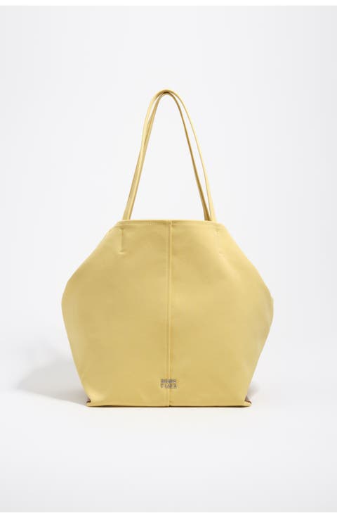 Large Gabardine Shopper Bag