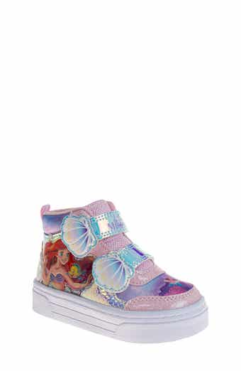 JOSMO Kids' Disney Little Mermaid High Top Sneaker