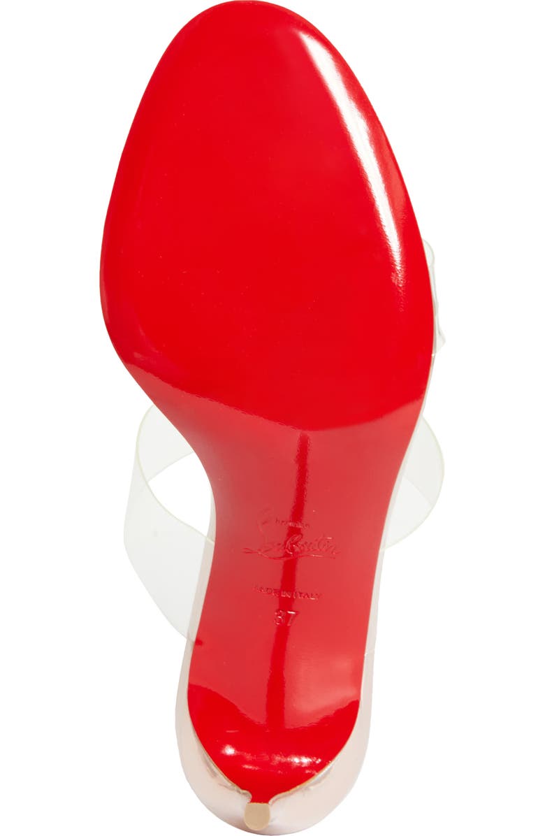 Christian Louboutin Just Nothing Sandal, Alternate, color, Leche/ Lin Leche