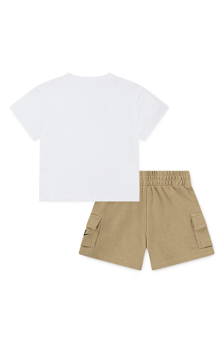 Nike Pocket T-Shirt & Shorts Set, Alternate, color, Parachute Beige