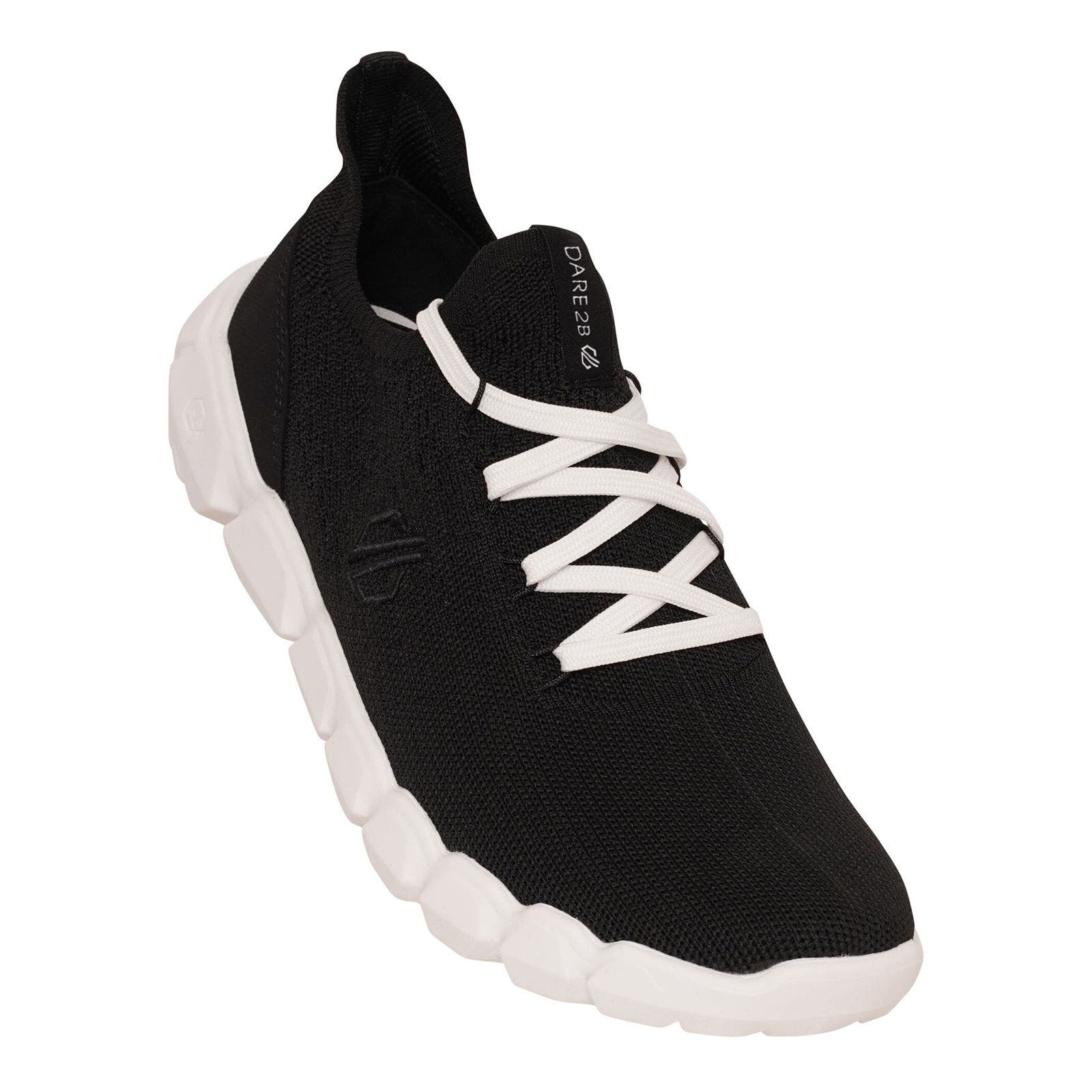 Hex-at Knitted Sneakers, Main, color, Black and White
