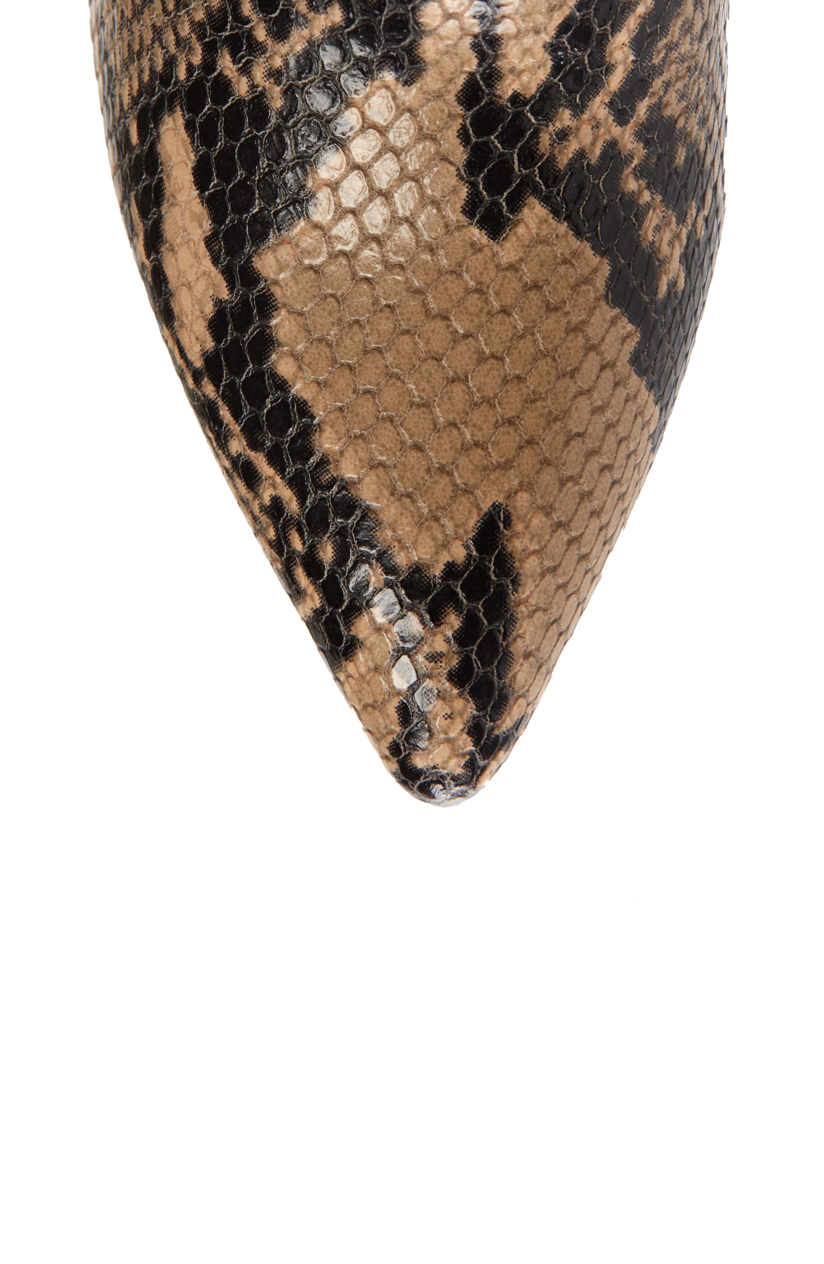 Paris Texas Python Embossed Boot, Alternate, color, 