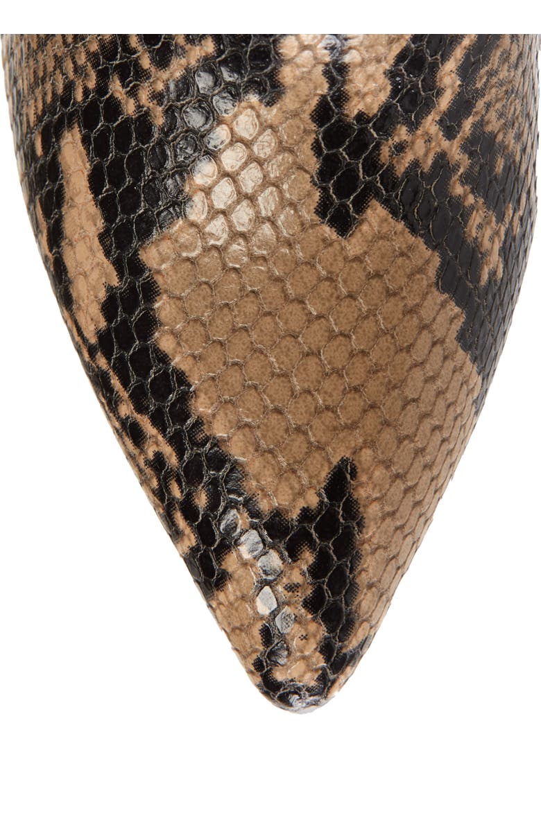 Paris Texas Python Embossed Boot, Alternate, color,