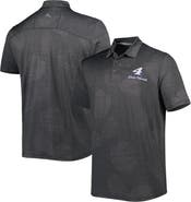 Tommy Bahama Men's Tommy Bahama Charcoal Kevin Harvick Palm Coast Delray Frond IslandZone Polo