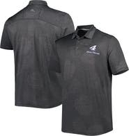 Tommy Bahama Men's Tommy Bahama Charcoal Kevin Harvick Palm Coast Delray Frond IslandZone Polo