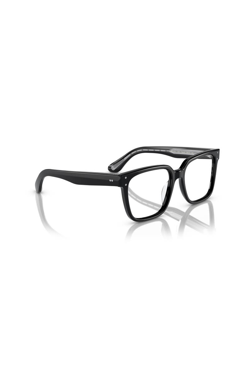 Oliver Peoples 53mm Square optical glasses, Alternate, color, Black
