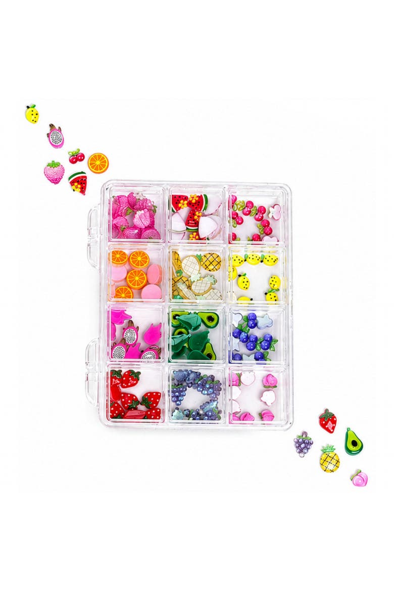 Juicy Fruit - 120+ Assorted Nail Charms, Main, color, Assorted multicolor fruit