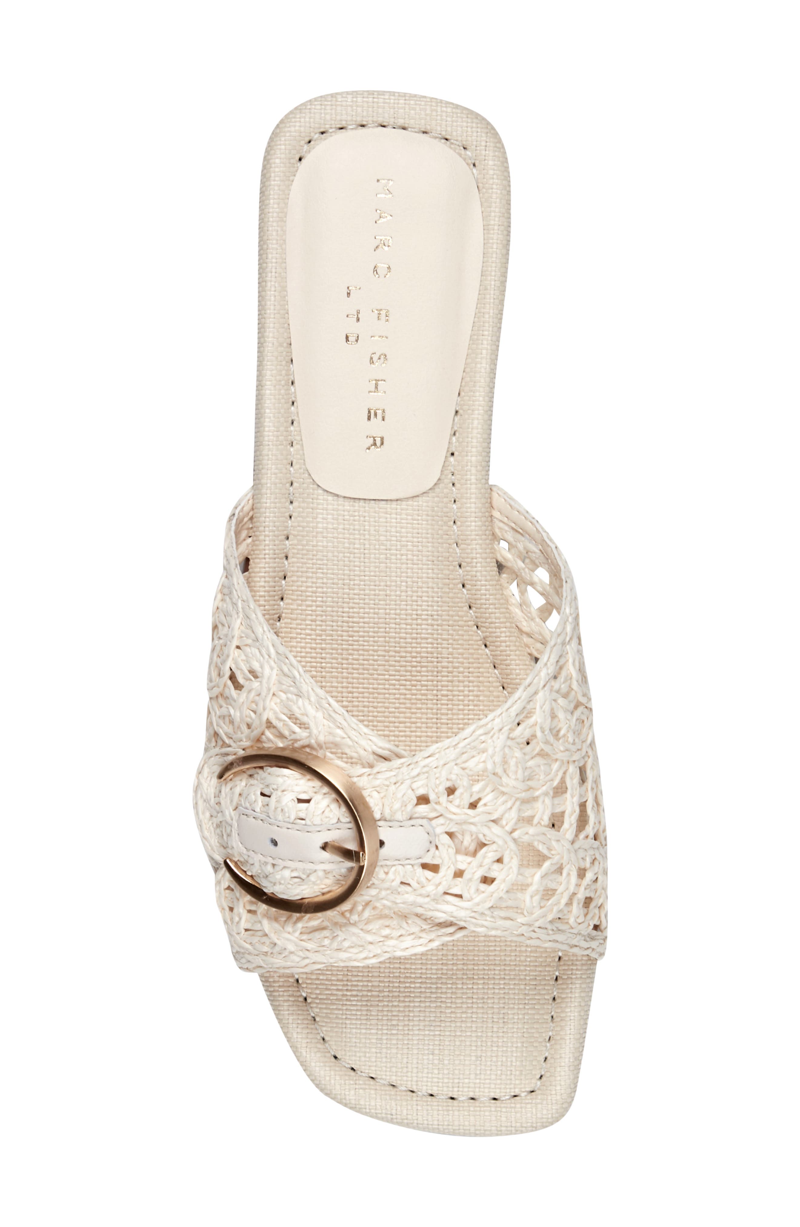 Nacole Slide Sandal, Alternate, color, IVORY