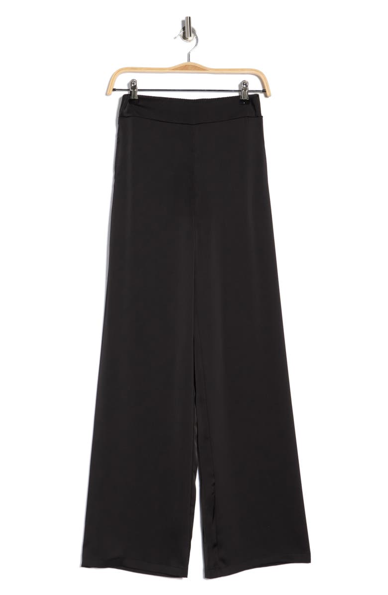 RDI Satin Wide Leg Pants, Alternate, color, Black